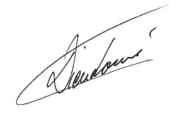 Signature Stéphane Dieudonné